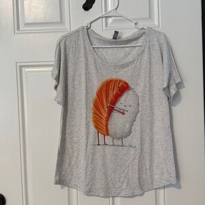 Light Gray Sushi Hug T-Shirt